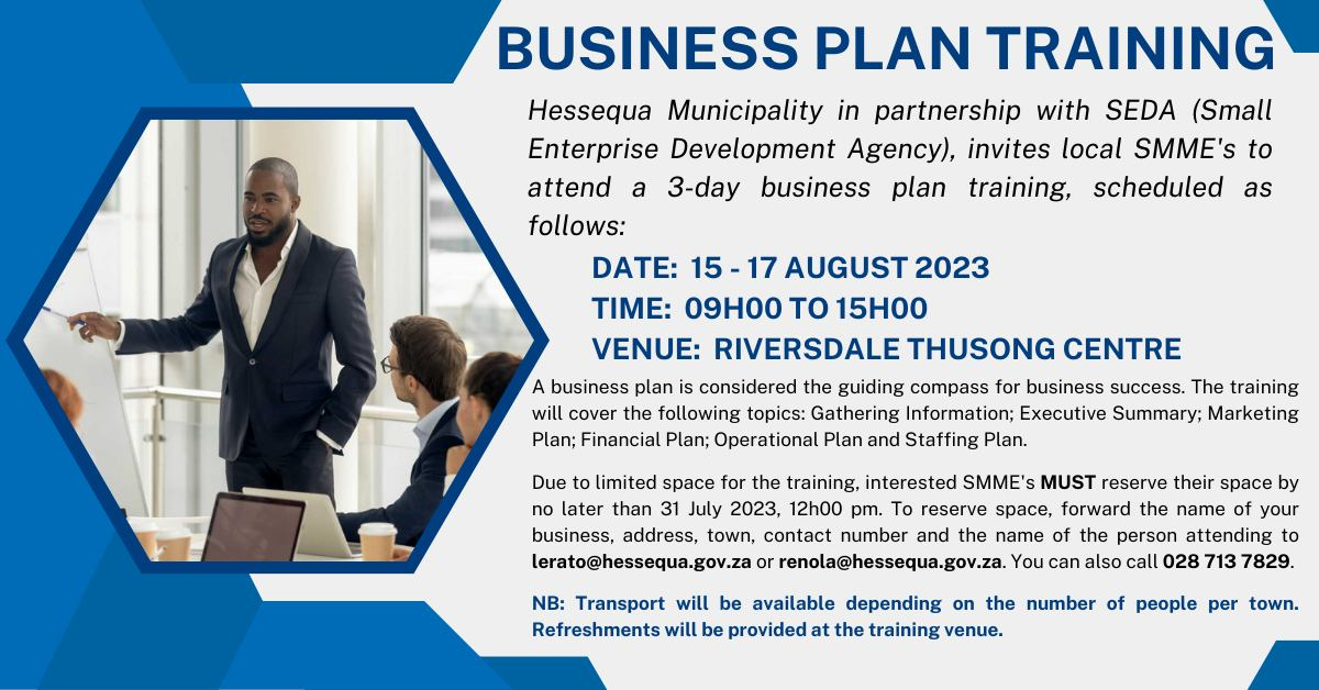 Business Plan Training